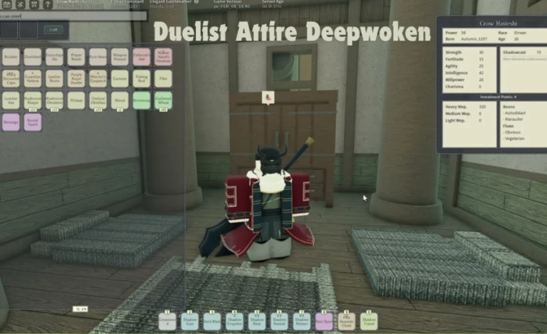 duelist attire deepwoken